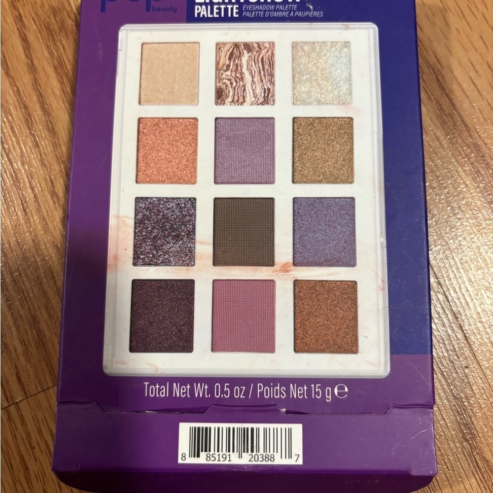 NWB POP Beauty LIGHTSHOW PALETTE SLAY Eyeshadow Palette, 12 Shades